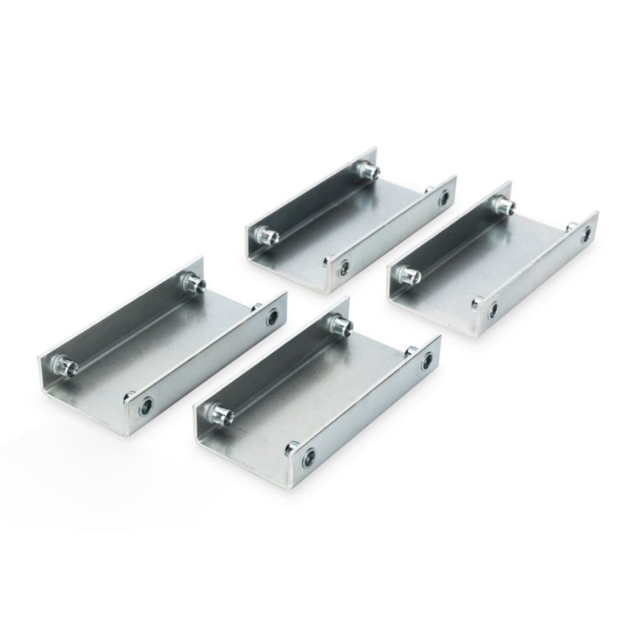 Juego de conexión modular digitus 4 piezas galvanizado incl. tornillos