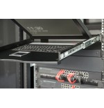Consola modular digitus tft 17" kvm 1 puerto touchpad esp negro