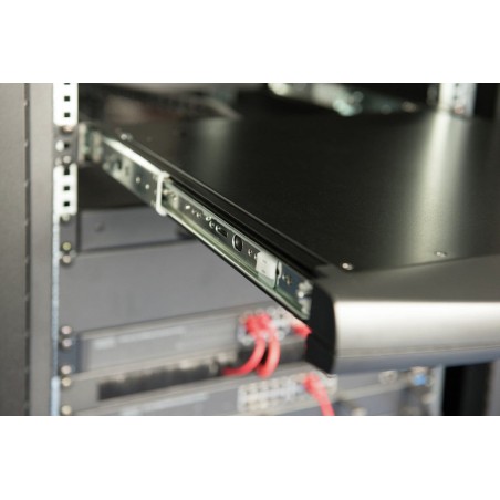 Consola modular digitus tft 17" kvm 1 puerto touchpad esp negro