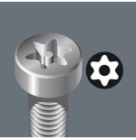 Wera 967/9 tx bo sb l-key set, blacklaser