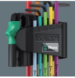 Wera 967/9 tx bo sb l-key set, blacklaser