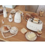 Tostadora smeg tsf01creu 2 rebanada(s) crema de color 950 w