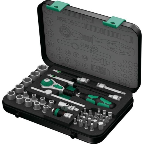 Wera 05003533001 llave de tubo juego de llaves de tubo 42 pieza(s)