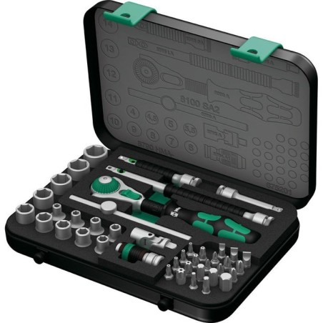 Wera 05003533001 llave de tubo juego de llaves de tubo 42 pieza(s)