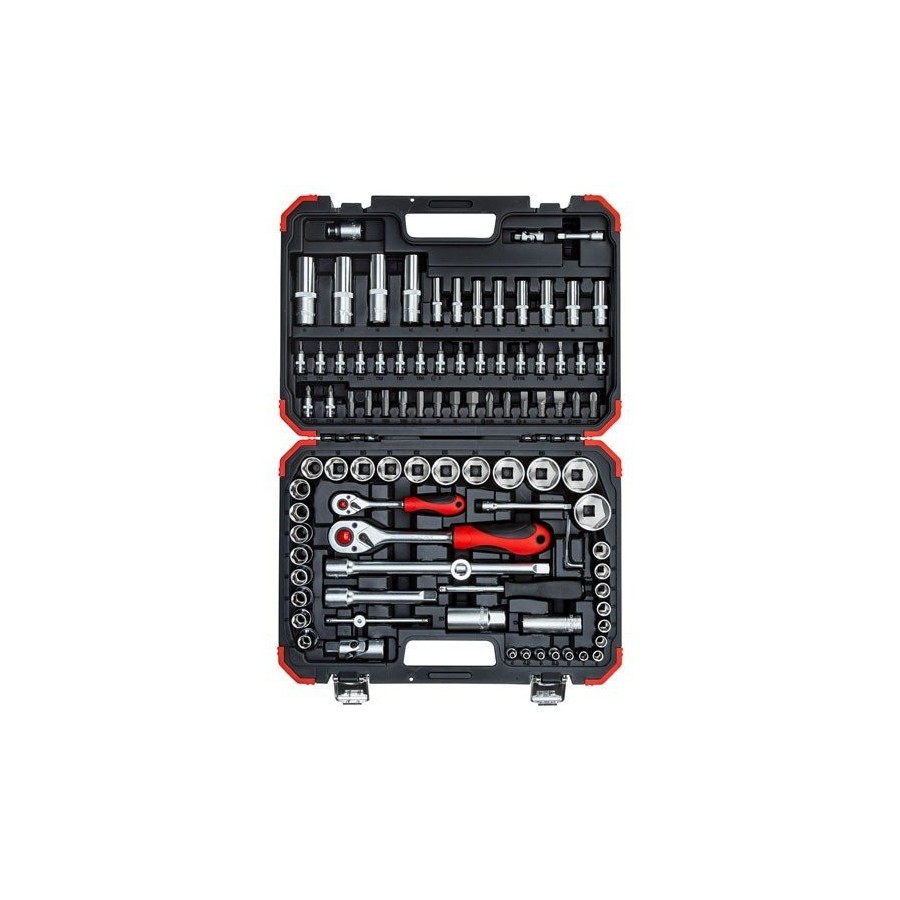Gedore juego de llaves de tubo 1/4 "+ 1/2", 94 piezas