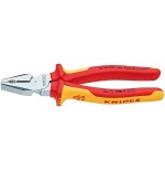 Alicate universal knipex 02 06 200 con zonas de agarre para material plano y redondo 206200