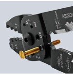 Alicates de crimpado knipex para terminales de cable y corte de cables
