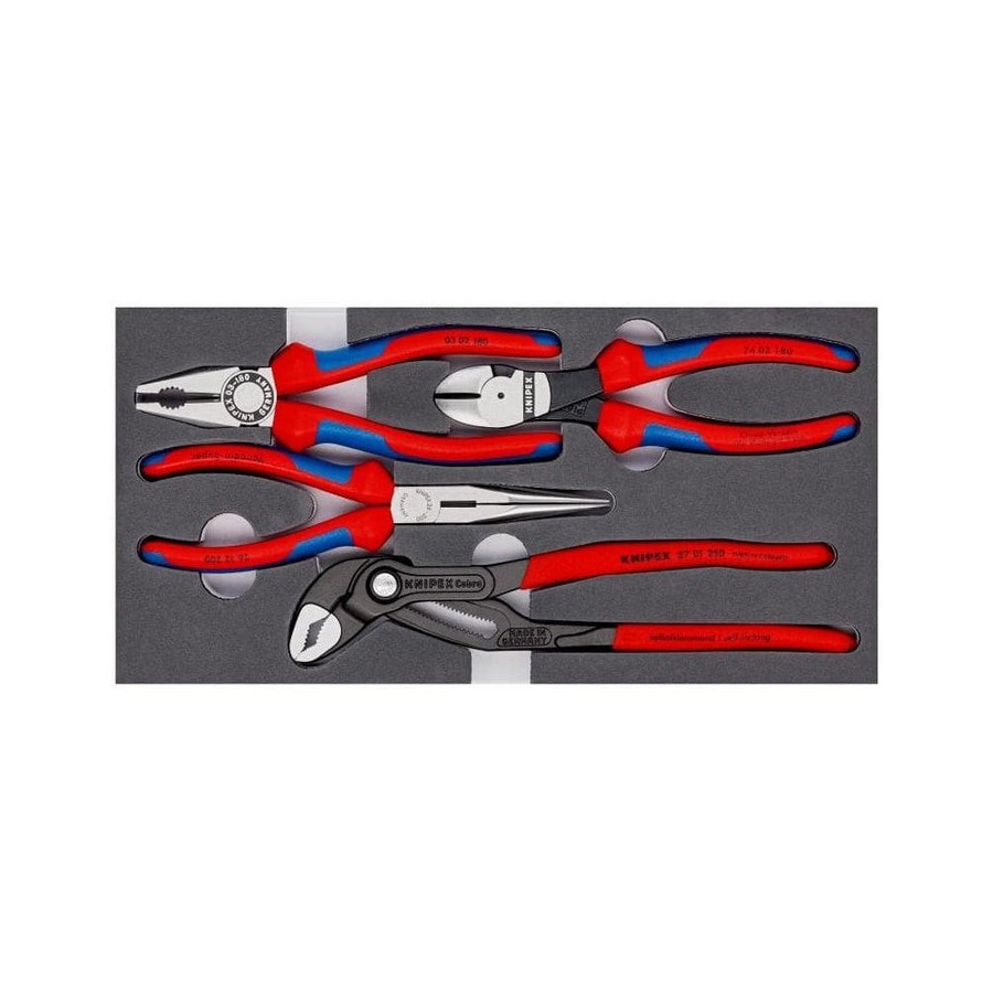 Juego de alicates knipex basic 002001v15