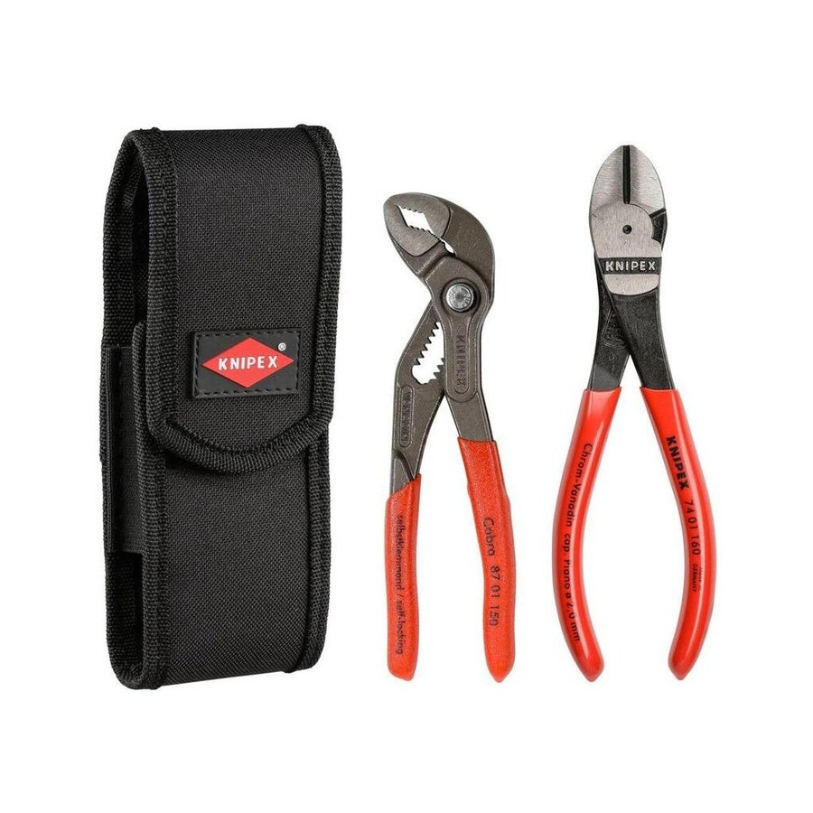 Knipex mini-zangenset 002072v02, 2-teilig, zangen-set 00 20 72 v02