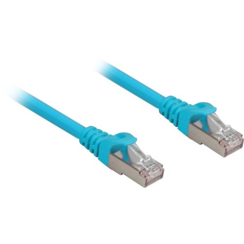 Sharkoon cable de red rj45 cat.6a sftp 10m azul