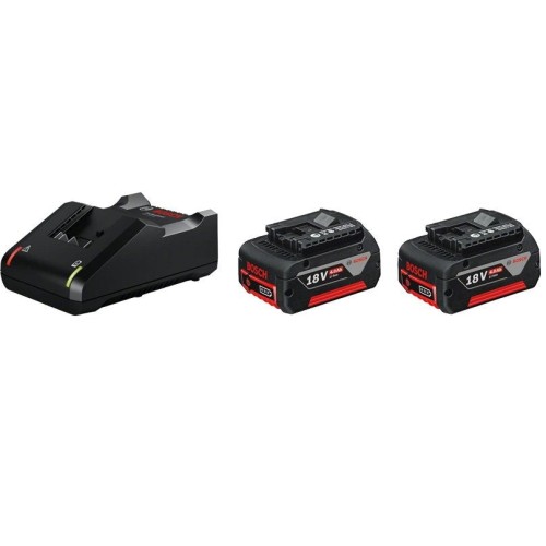 Juego de iniciación bosch 2x gba 18v 4.0ah + gal 18v-40 professional