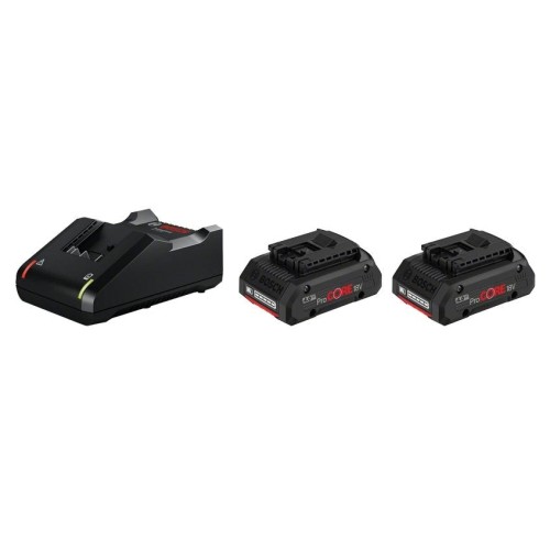 Juego de iniciación bosch 2x procore 18v 4.0ah + gal 18v-40 professional