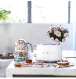 Smeg tsf01wheu tostadora 2 rebanada(s) blanco 950 w