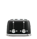 Smeg tsf03bleu tostador 4 rebanadas 950w negro