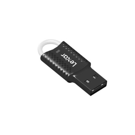 Pendrive lexar jumpdrive v40 32 gb usb tipo a 2.0 negro, blanco