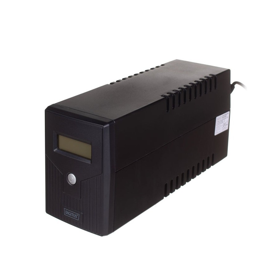 Digitus dn-170063-lcd ups line-ineractive lcd 600va/360w 1x12v/7ah avr 2xsch. usb rj11