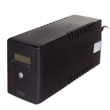 Digitus dn-170063-lcd ups line-ineractive lcd 600va/360w 1x12v/7ah avr 2xsch. usb rj11