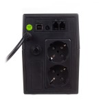 Digitus dn-170063-lcd ups line-ineractive lcd 600va/360w 1x12v/7ah avr 2xsch. usb rj11