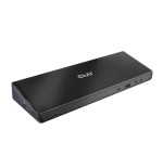 Club3d csv-1562 base para portátil y replicador de puertos acoplamiento negro