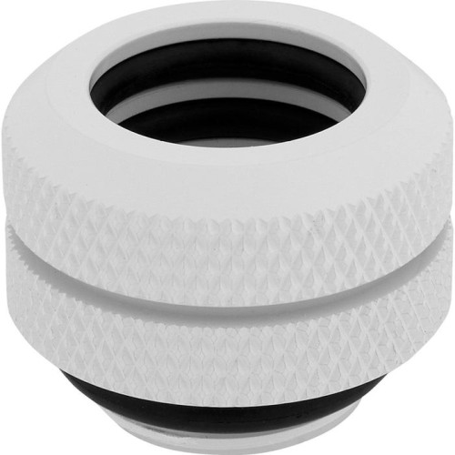 Corsair hydro x series xf hardline 12mm od pack de 4 blanco