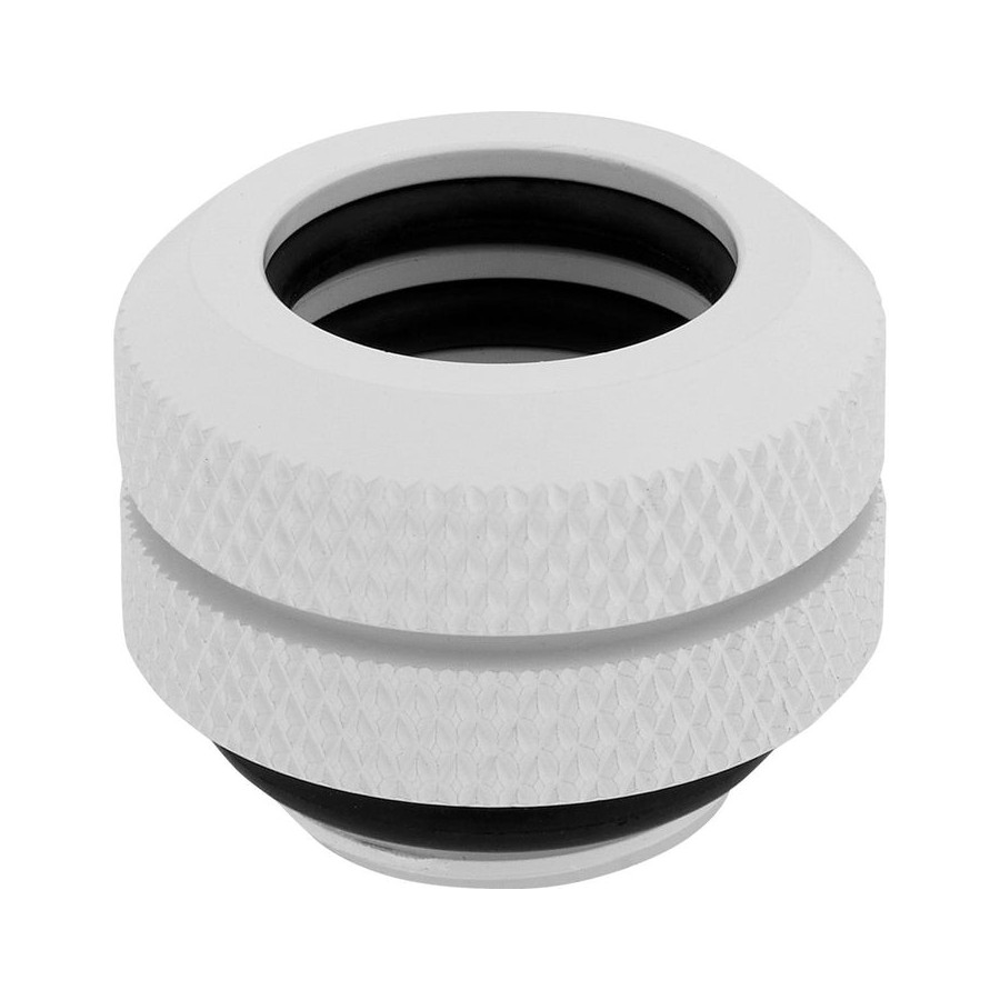 Corsair hydro x series xf hardline 12mm od pack de 4 blanco