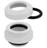 Corsair hydro x series xf hardline 12mm od pack de 4 blanco