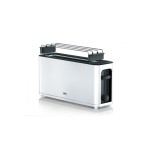 Tostadora delonghi purease toaster ht 3110 wh negro, blanco 1000 w