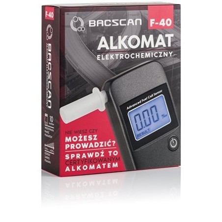 Alcoholímetro electroquímico f-40