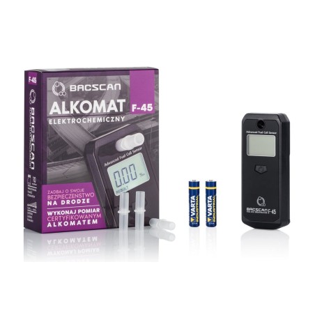 Alcoholímetro bacscan f-45 (electroquímico)
