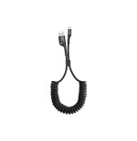 Baseus fish eye cable de carga / datos usb para lightning 2a 1m, negro