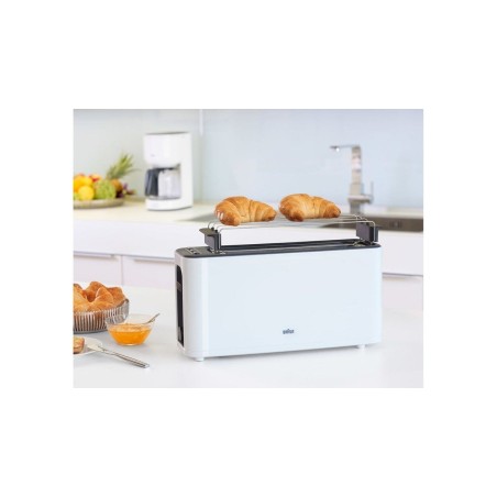 Tostadora delonghi purease toaster ht 3110 wh negro, blanco 1000 w