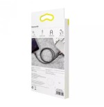 Cable baseus calklf-c19 (lightning m - usb 2.0 m, 2m, black and red color)