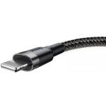 Baseus cable usb 2.0 lightning 1.5a 2m (gris y negro)