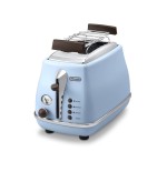 Delonghi ctov 2103.az icona vintage tostadora 2 ranuras 900w azul