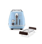 Delonghi ctov 2103.az icona vintage tostadora 2 ranuras 900w azul