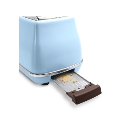 Delonghi ctov 2103.az icona vintage tostadora 2 ranuras 900w azul