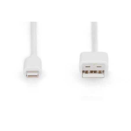 Digitus cable de datos/carga lightning a usb a, certificación mfi