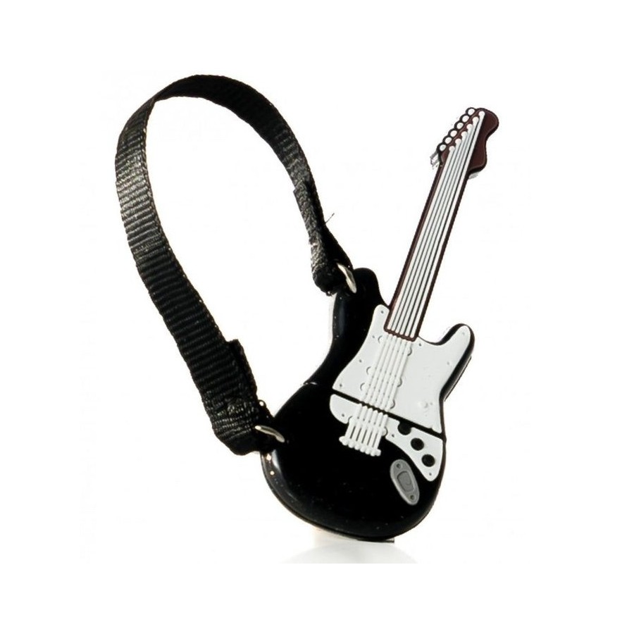 Pendrive 32gb tech one tech guitarra black and white usb 2.0