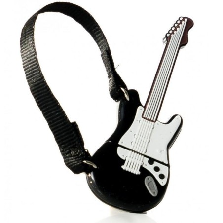 Pendrive 32gb tech one tech guitarra black and white usb 2.0