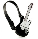 Pendrive 32gb tech one tech guitarra black and white usb 2.0