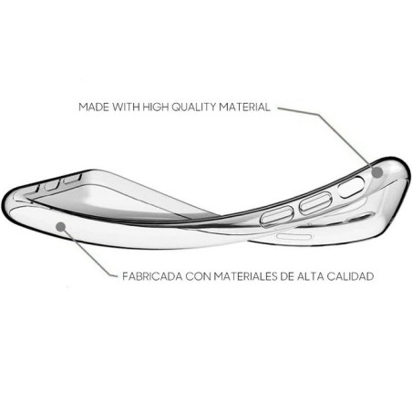 Cool funda silicona transparente para huawei y6 (2019)/honor 8a
