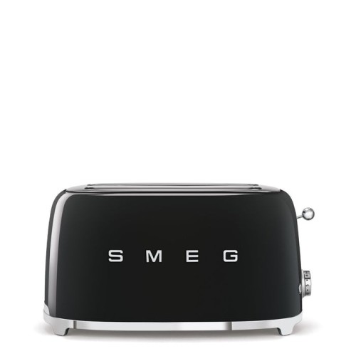 Tostadora smeg tsf02bleu 2 ranuras largas 1500w negra