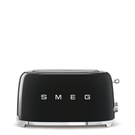 Tostadora smeg tsf02bleu 2 ranuras largas 1500w negra