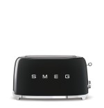 Tostadora smeg tsf02bleu 2 ranuras largas 1500w negra