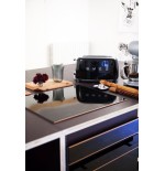 Tostadora smeg tsf02bleu 2 ranuras largas 1500w negra