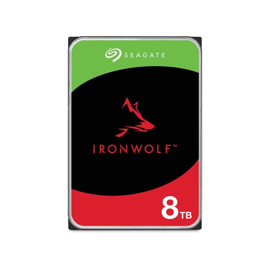 Disco seagate ironwolf nas 8tb hdd 3.5" sata 3 st8000vn004