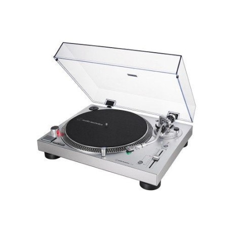 Audio-technica lp120x tocadiscos usb plata