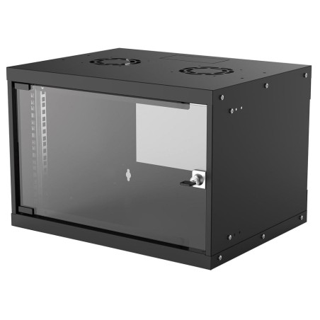Intellinet 714143 armario rack 6u bastidor de pared negro