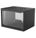 Intellinet 714143 armario rack 6u bastidor de pared negro