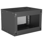 Intellinet 714143 armario rack 6u bastidor de pared negro